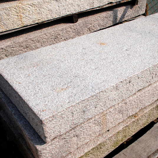 御影直橋 桜 五面ビシャン仕上げ | 造園資材館