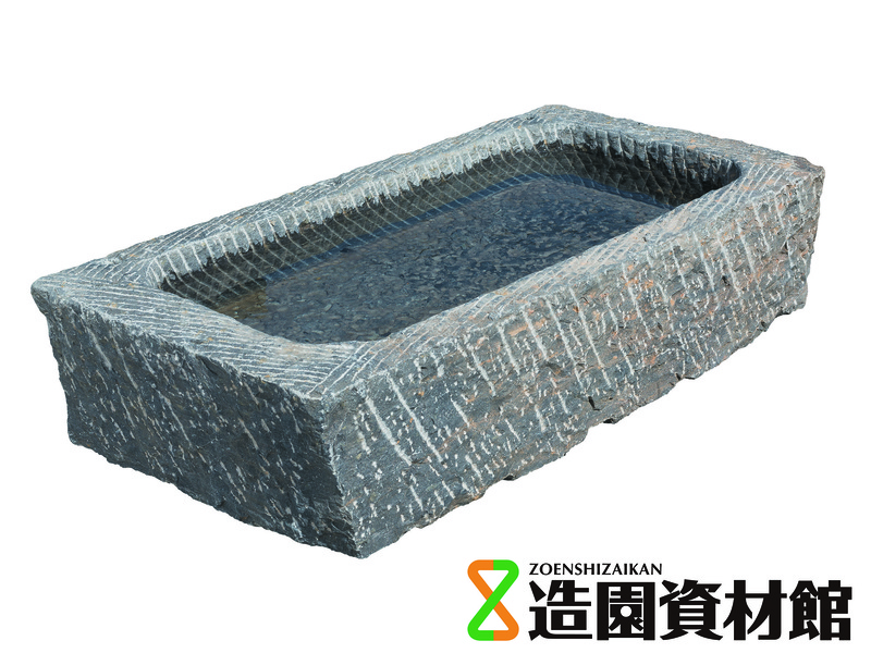 古水鉢 角　 | 造園資材館