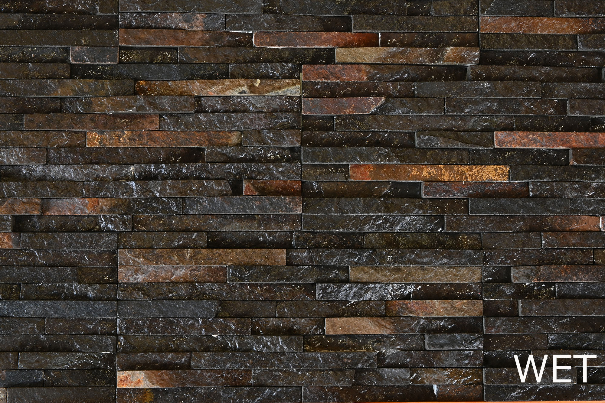 カルチャーストーン ブラックバサルト スティック | 造園資材館