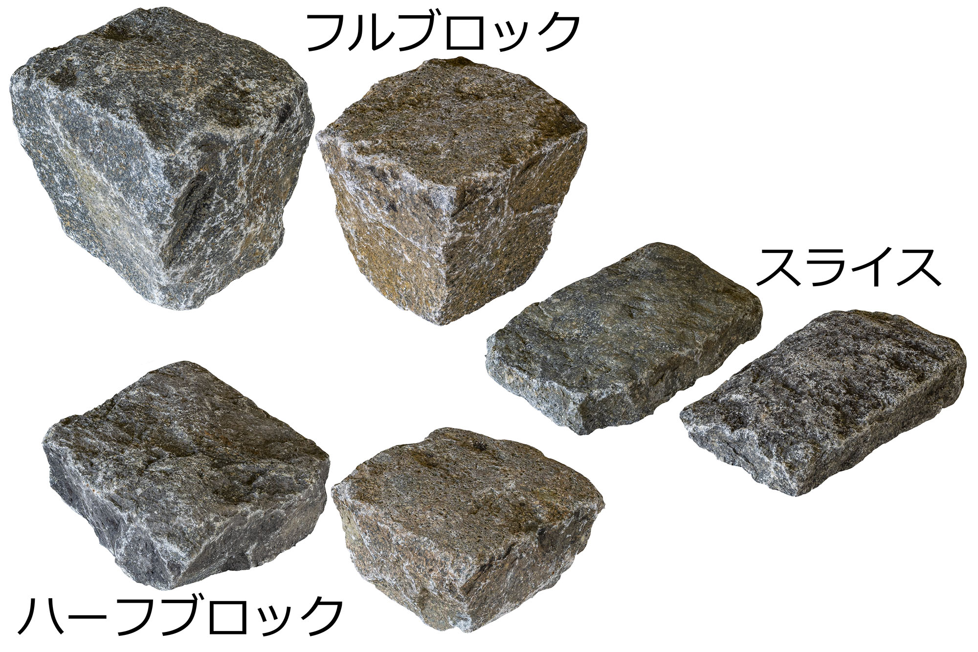 フランデルストーン 古ピンコロ斑岩 | 造園資材館