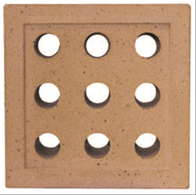 デザインブリック ナインホール ベージュ | 造園資材館