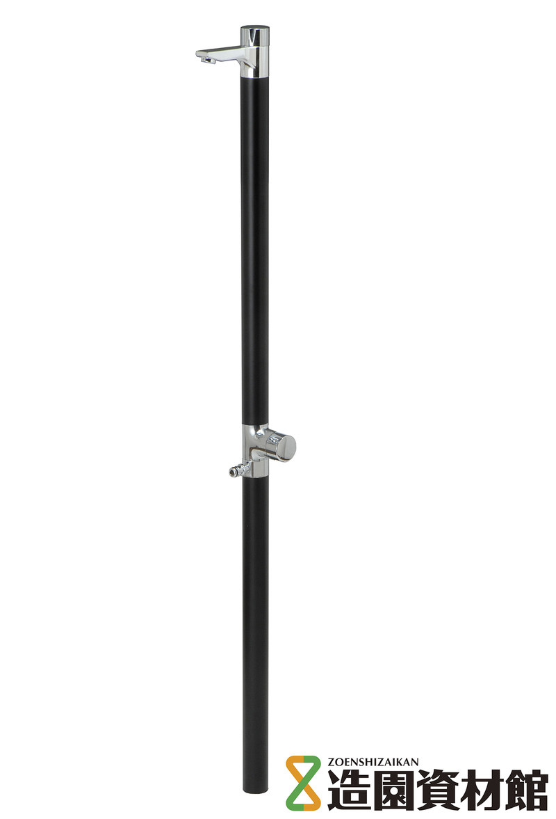 回転散水栓柱 LibertaⅡ ブラック | 造園資材館