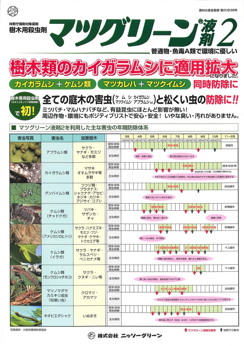 マツグリーン液剤2 | 造園資材館