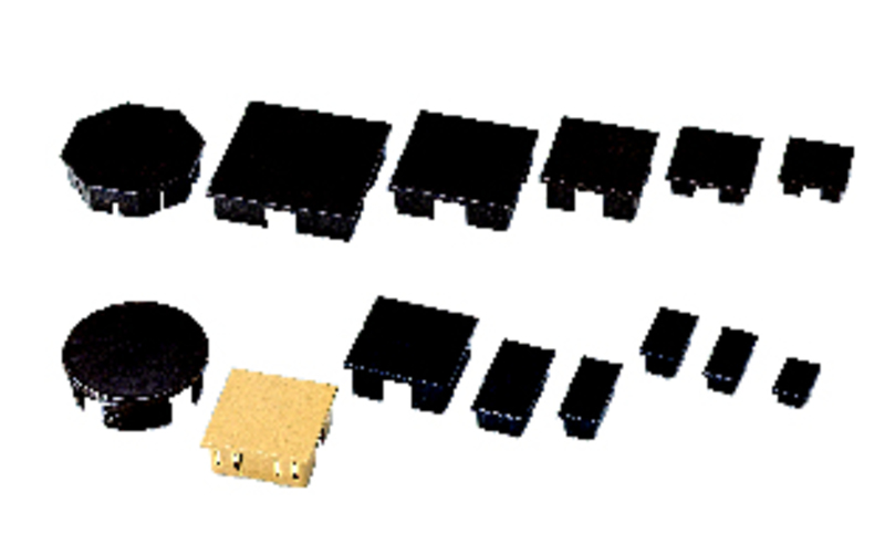 アルミ柱用 キャップ ダークブロンズ | 造園資材館